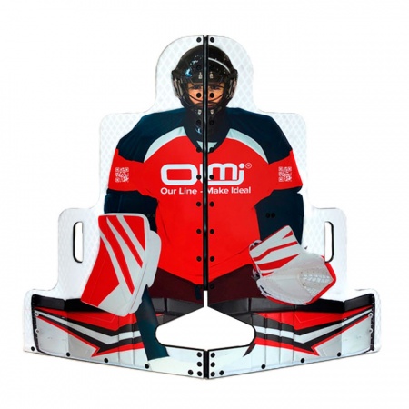 Имитатор вратаря хоккейный тренажер OLMI Goalkeeper 