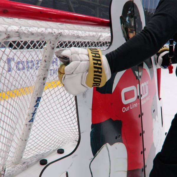 Имитатор вратаря хоккейный тренажер OLMI Goalkeeper 