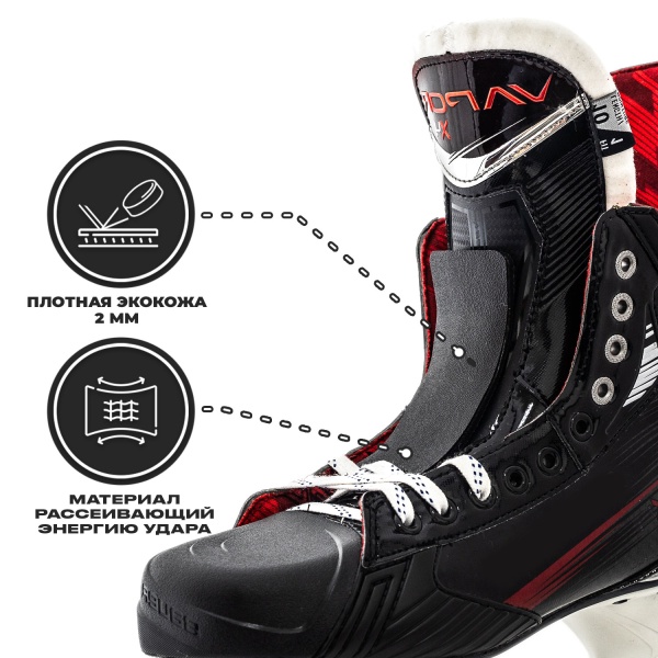 LIGHT защита языка на коньки