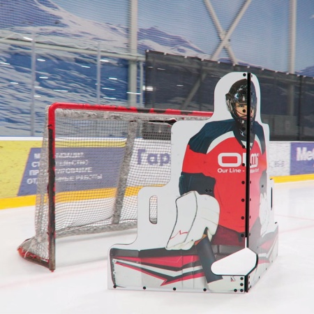 Имитатор вратаря хоккейный тренажер OLMI Goalkeeper 