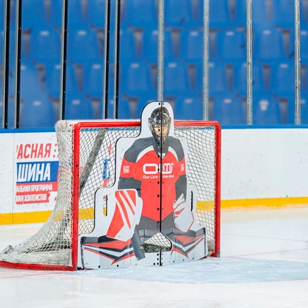 Имитатор вратаря хоккейный тренажер OLMI Goalkeeper 
