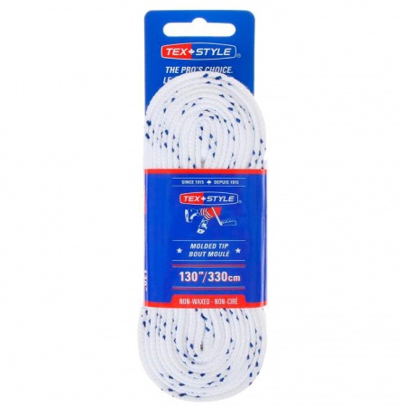 Хоккейные шнурки Textile White / Double Royal #XL2000 