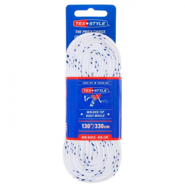 Хоккейные шнурки Textile White / Double Royal #XL2000  Хоккейные шнурки Textile White / Double Royal #XL2000